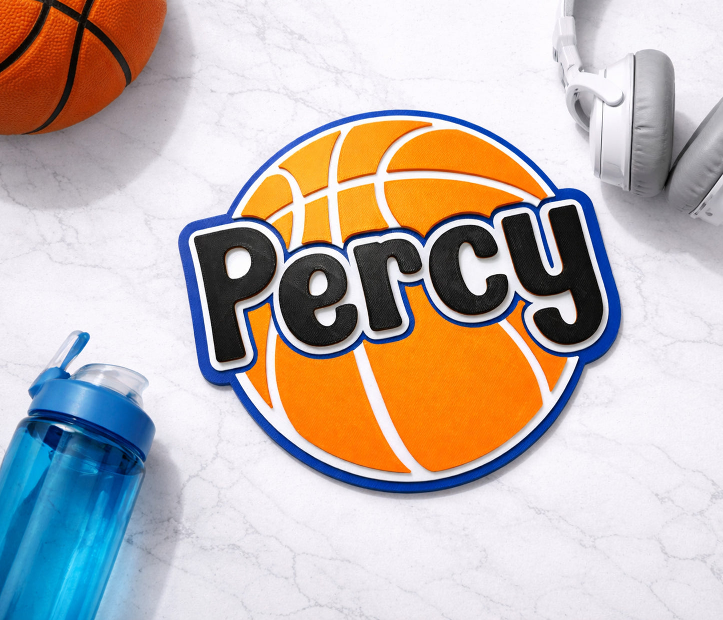 Basketball Ball Wall Sign