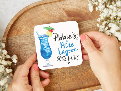 Blue Lagoon Goes Here Coaster