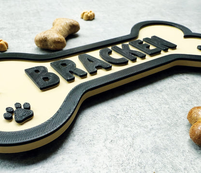 Dog Name Wall Plaque