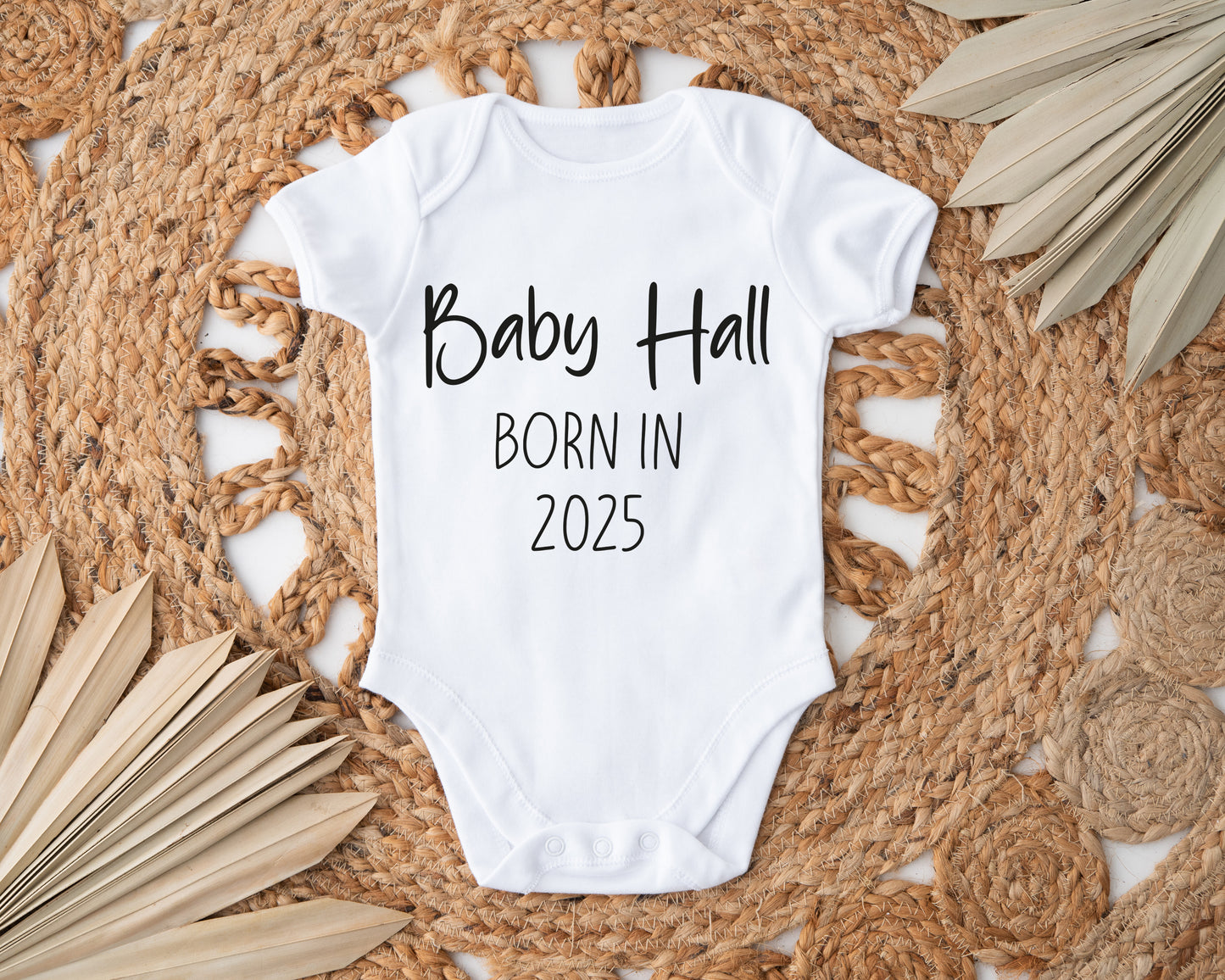 Personalised Born In 2025 Vest