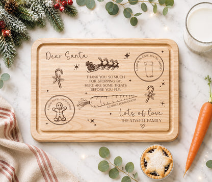 Santa Claus Christmas Eve Board