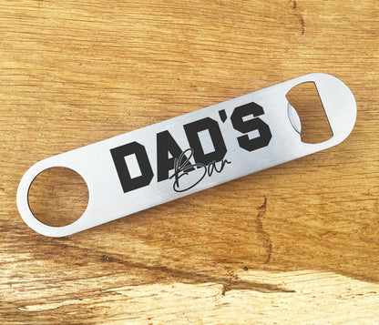 Dad's Bar Bottle Opener