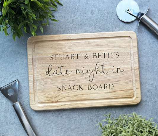 Couples Date Night In Snack Board