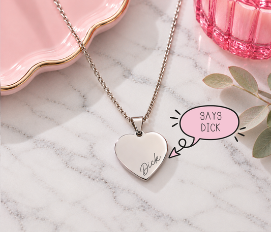 Dick Secret Profanity Necklace