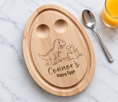 Dinosaur Dippy Egg Board