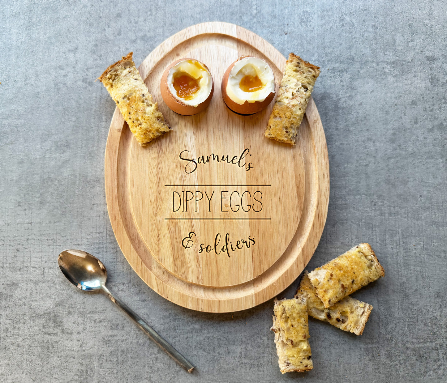 Dippy Eggs & Soldiers Breakfast Board