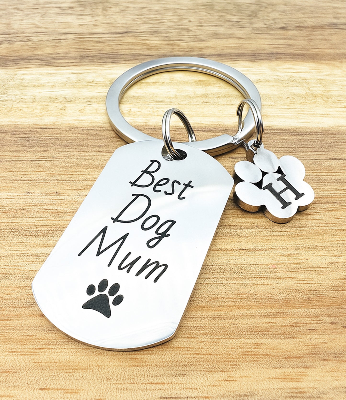 Best Dog Dad Keyring