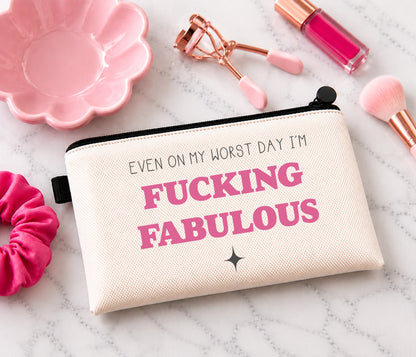 Even On My Worst Day Makeup Bag