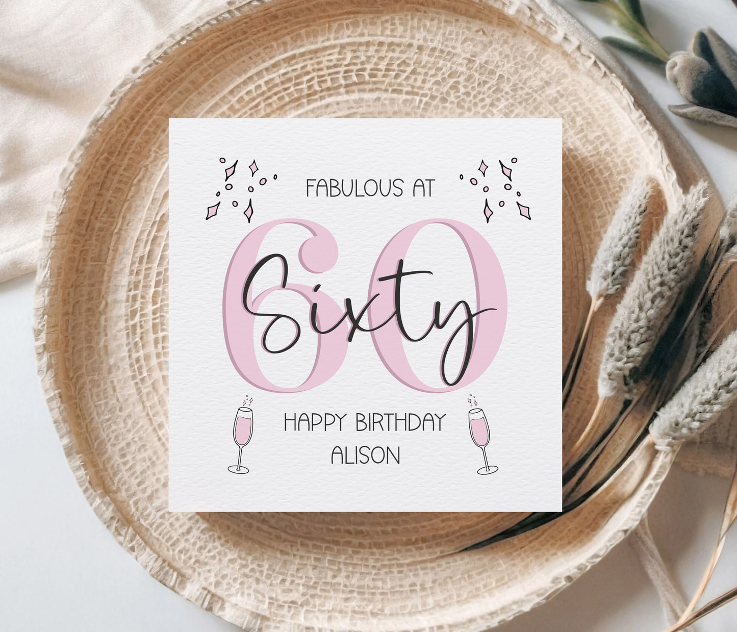 Fabulous At 40 Card