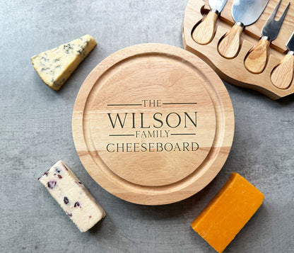 Family Name Cheeseboard