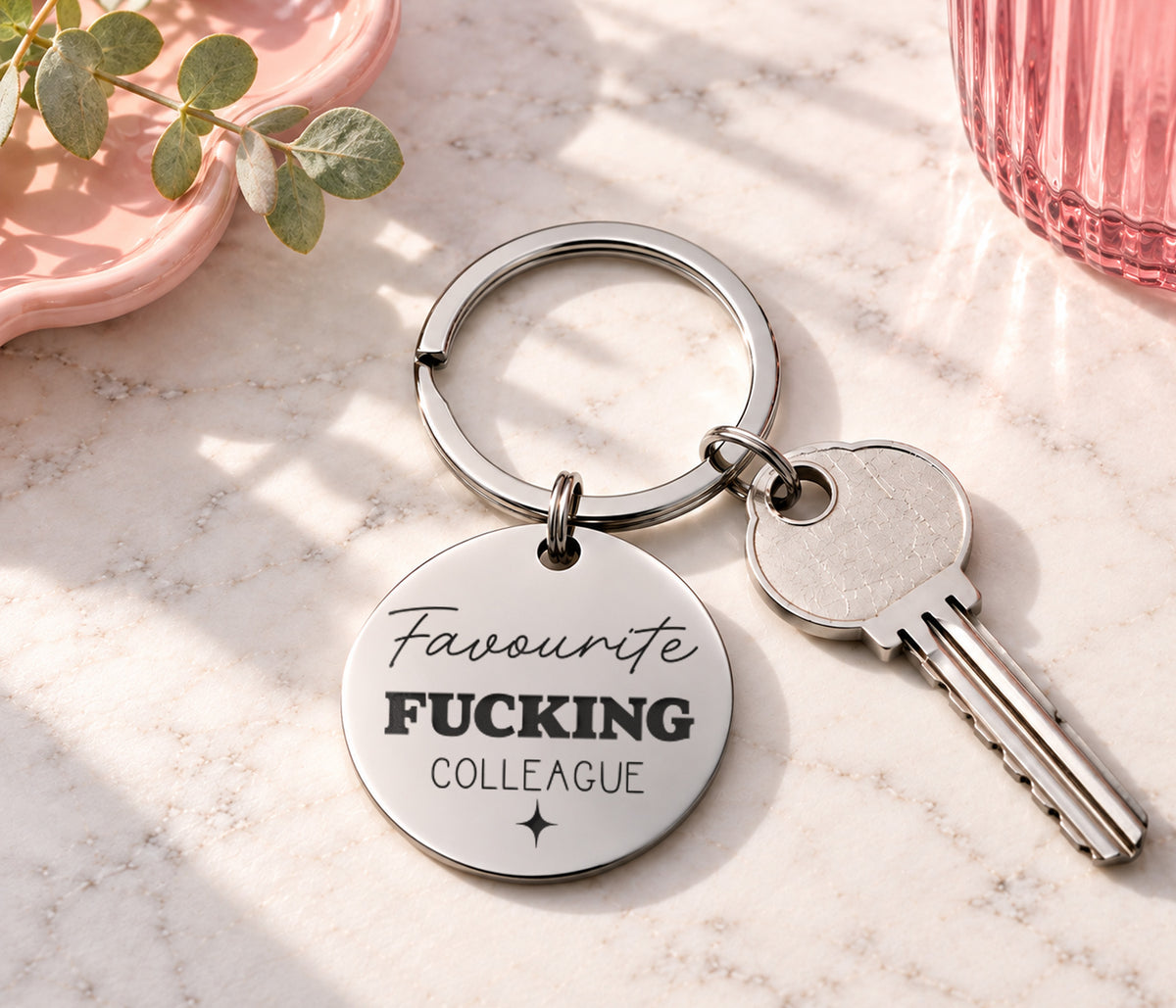 Favourite Fucking Colleague Keyring