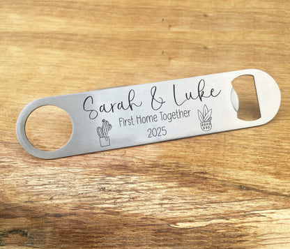 First Home Keepsake Bottle Opener