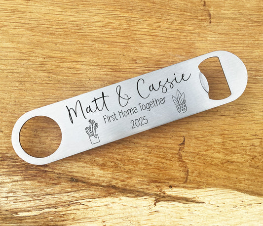 First Home Keepsake Bottle Opener
