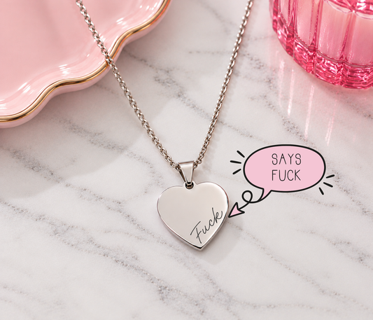 Fuck Secret Profanity Necklace