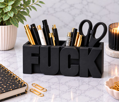 Fuck Pen Pot Desk Organiser