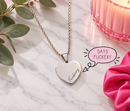 Fuckery Secret Profanity Necklace