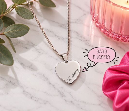 Fuckery Secret Profanity Necklace