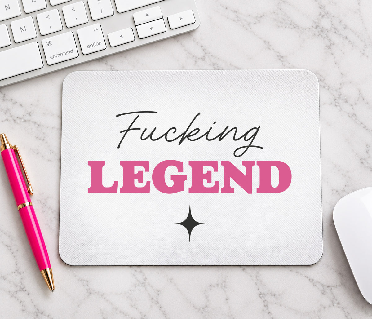 Fucking Legend Mouse Mat