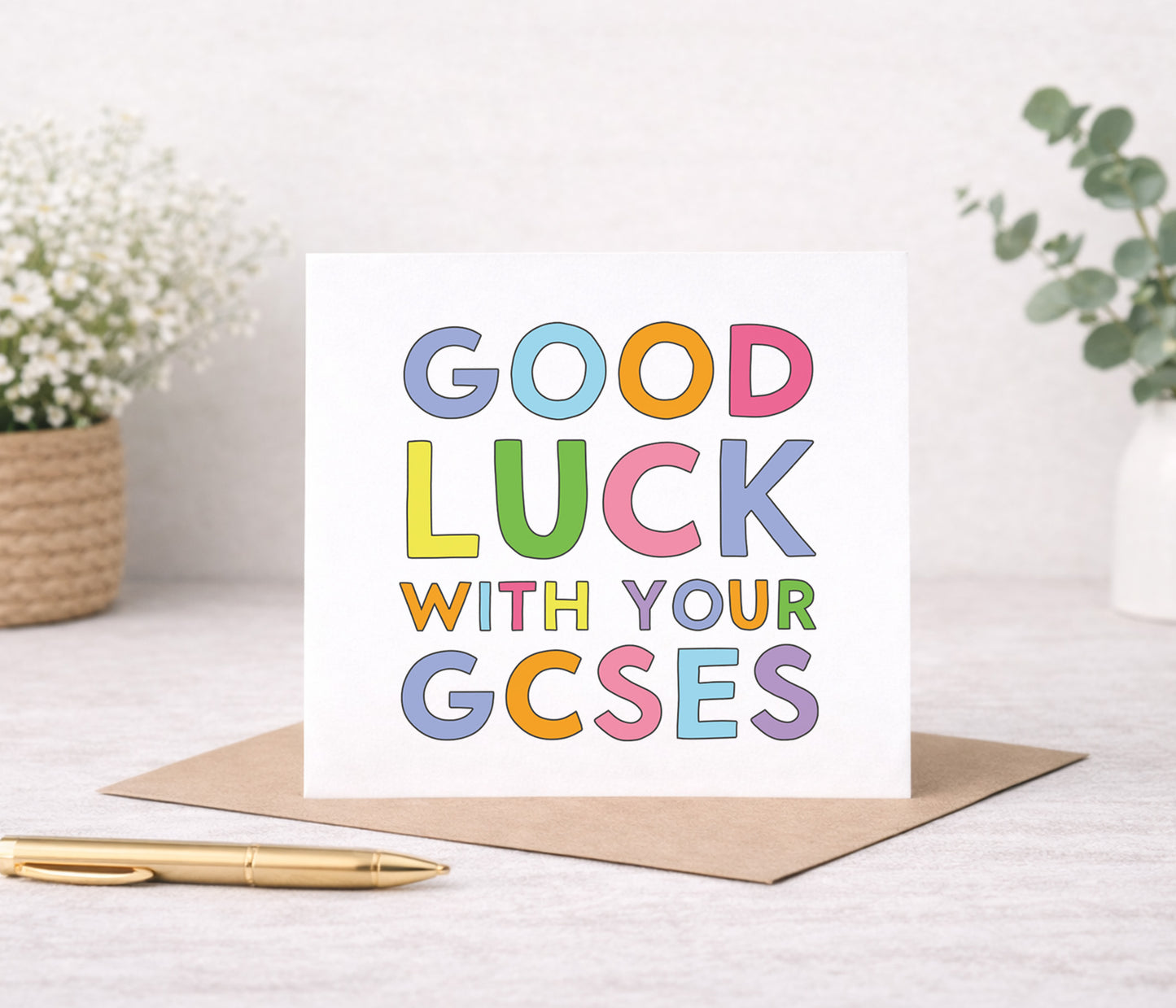 Good Luck With Your GCSEs