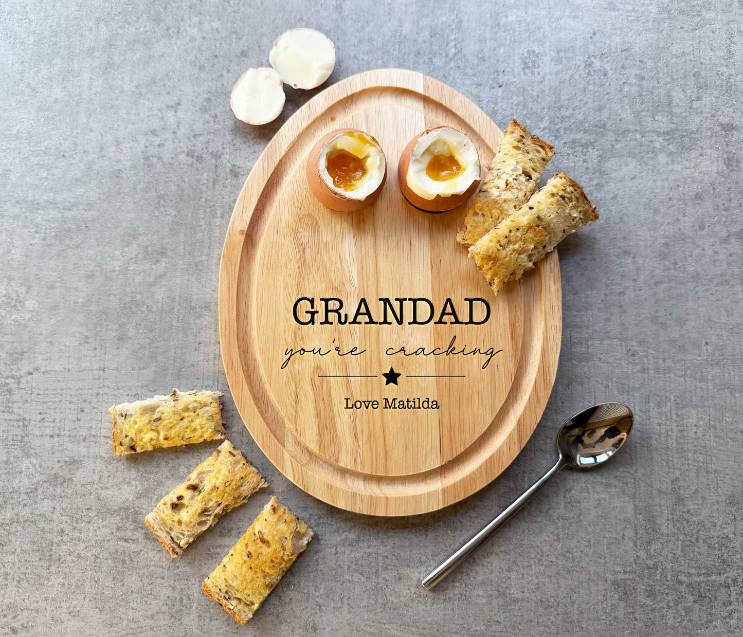 Grandad You're Cracking Egg Board
