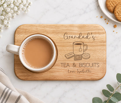 Grandad's Coffee & Biscuits Board