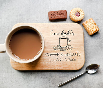 Grandad's Coffee & Biscuits Board