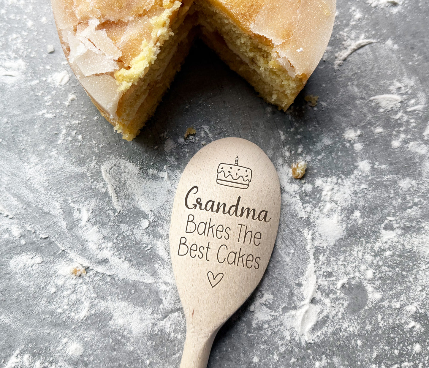 Grandma Bakes The Best Cakes Spoon