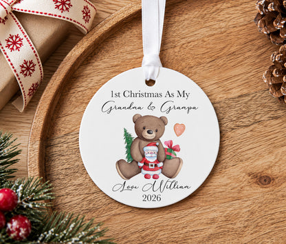 Auntie & Uncle 1st Christmas Bauble