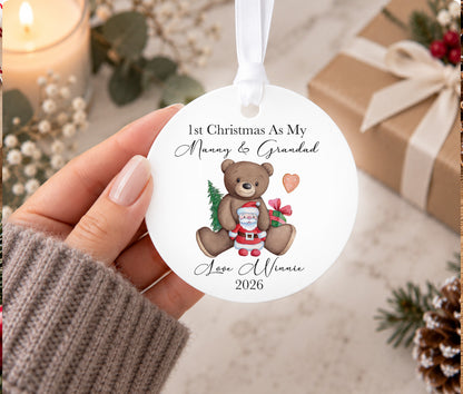 Auntie & Uncle 1st Christmas Bauble