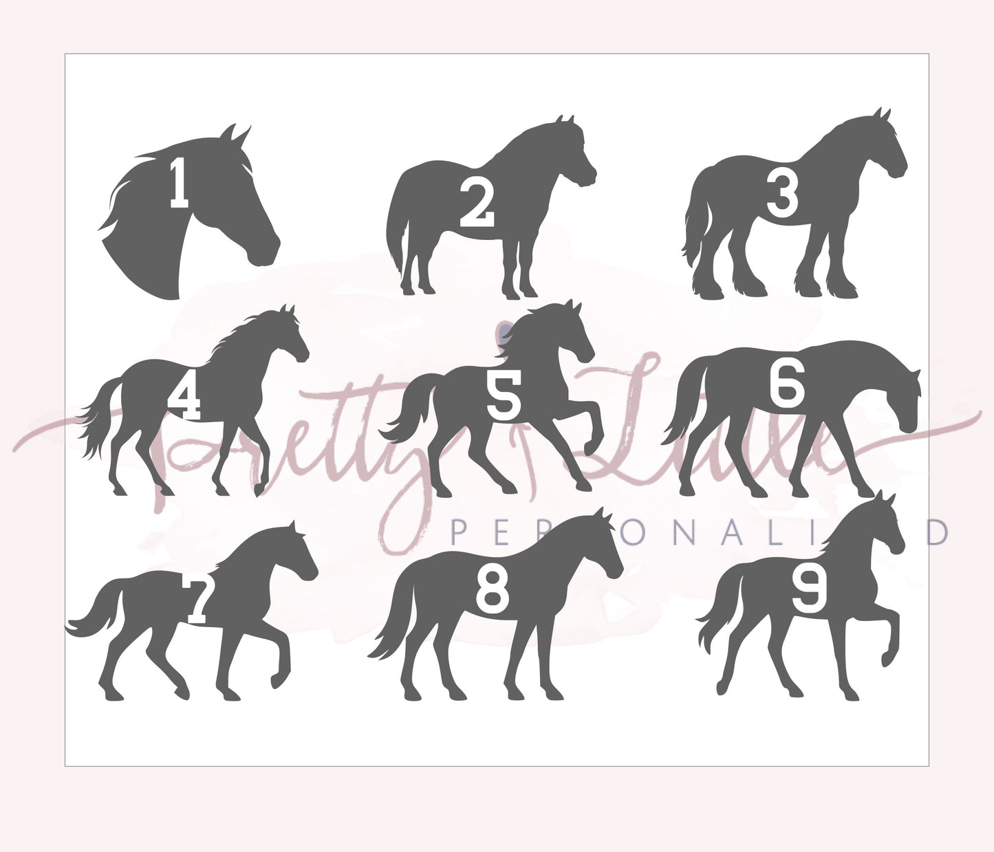 Horse Name Sign