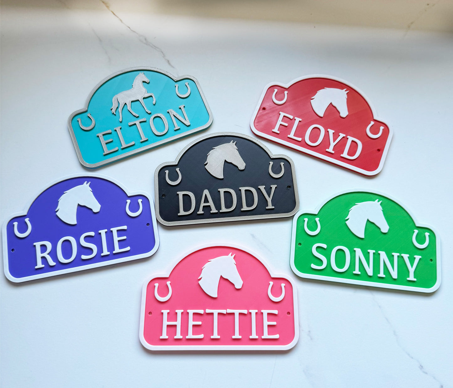 Horse Name Sign