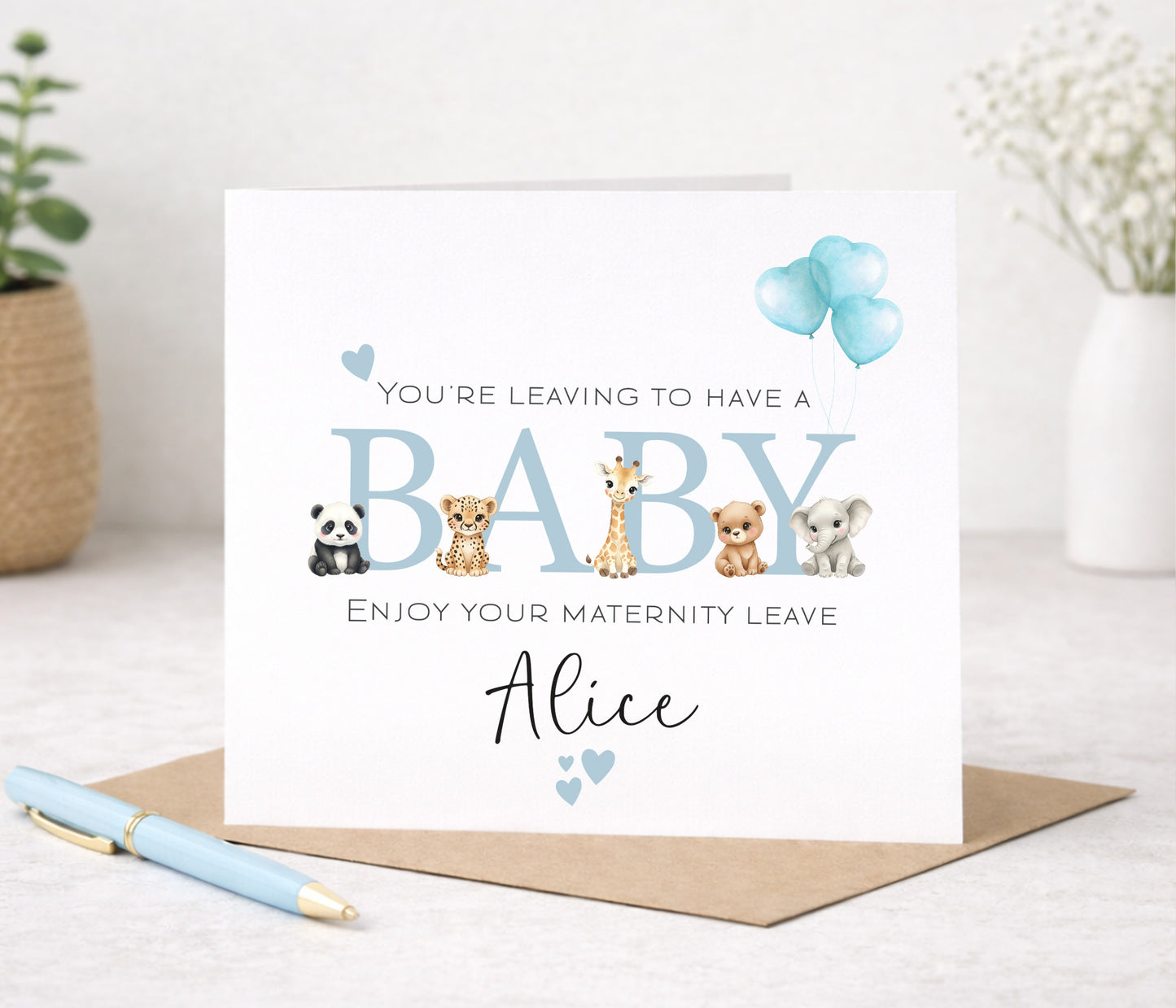 Maternity Leave Card