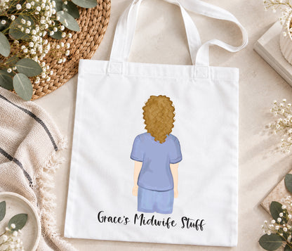 Midwife Stuff Tote Bag