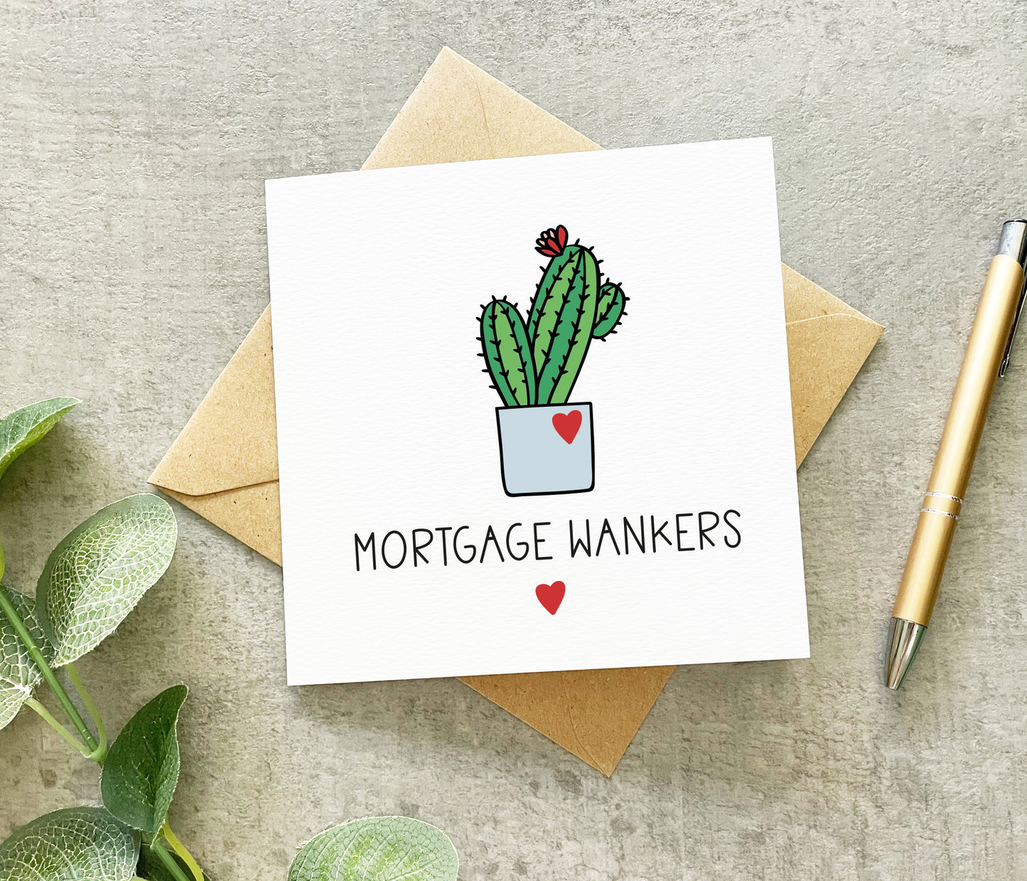 Mortgage Wanker Card