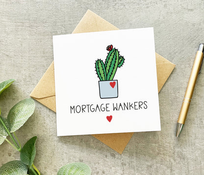 Mortgage Wanker Card