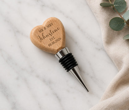 Mr & Mrs Bottle Stopper