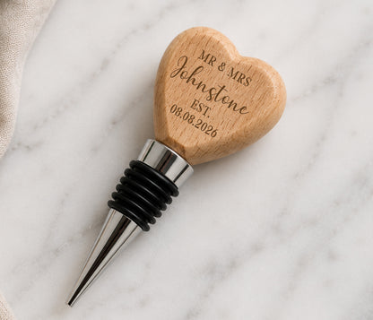 Mr & Mrs Bottle Stopper