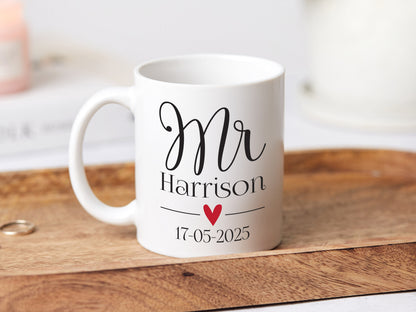 Mr & Mrs Mug Set