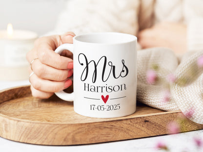 Mr & Mrs Mug Set