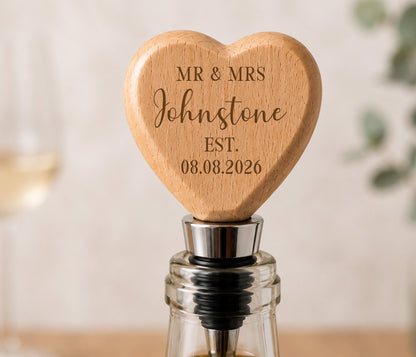 Mr & Mrs Bottle Stopper