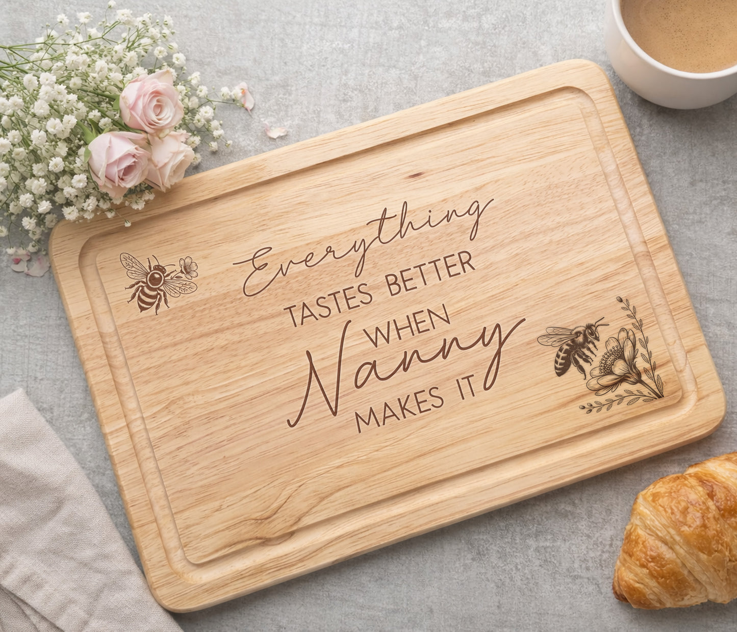 Nanny Bumble Bee Chopping Board