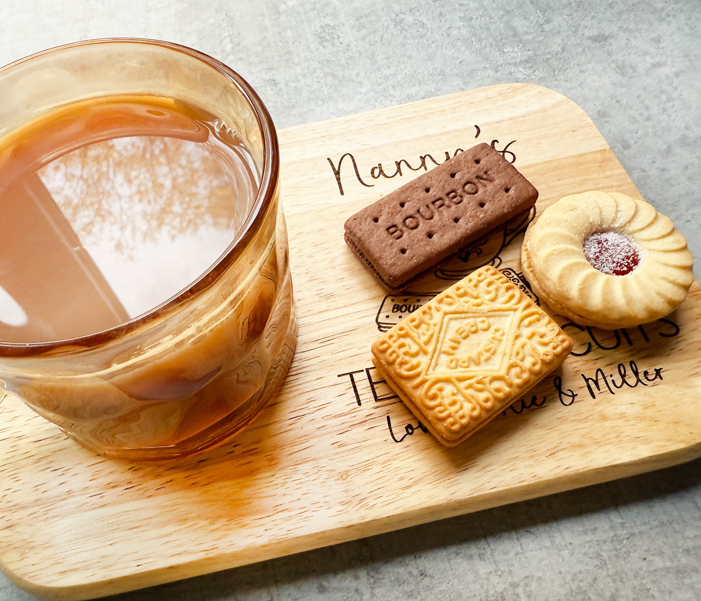 Nanny's Tea & Biscuits Board