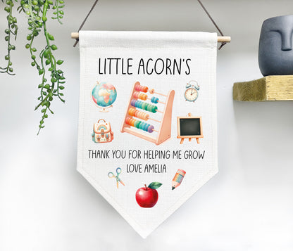 Nursery School Class Sign