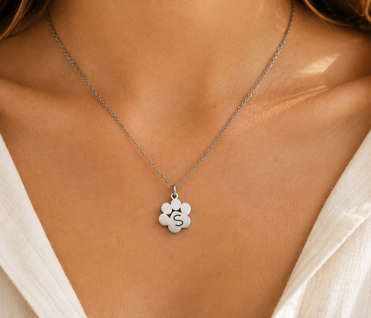 Paw Print Dog Mum Necklace