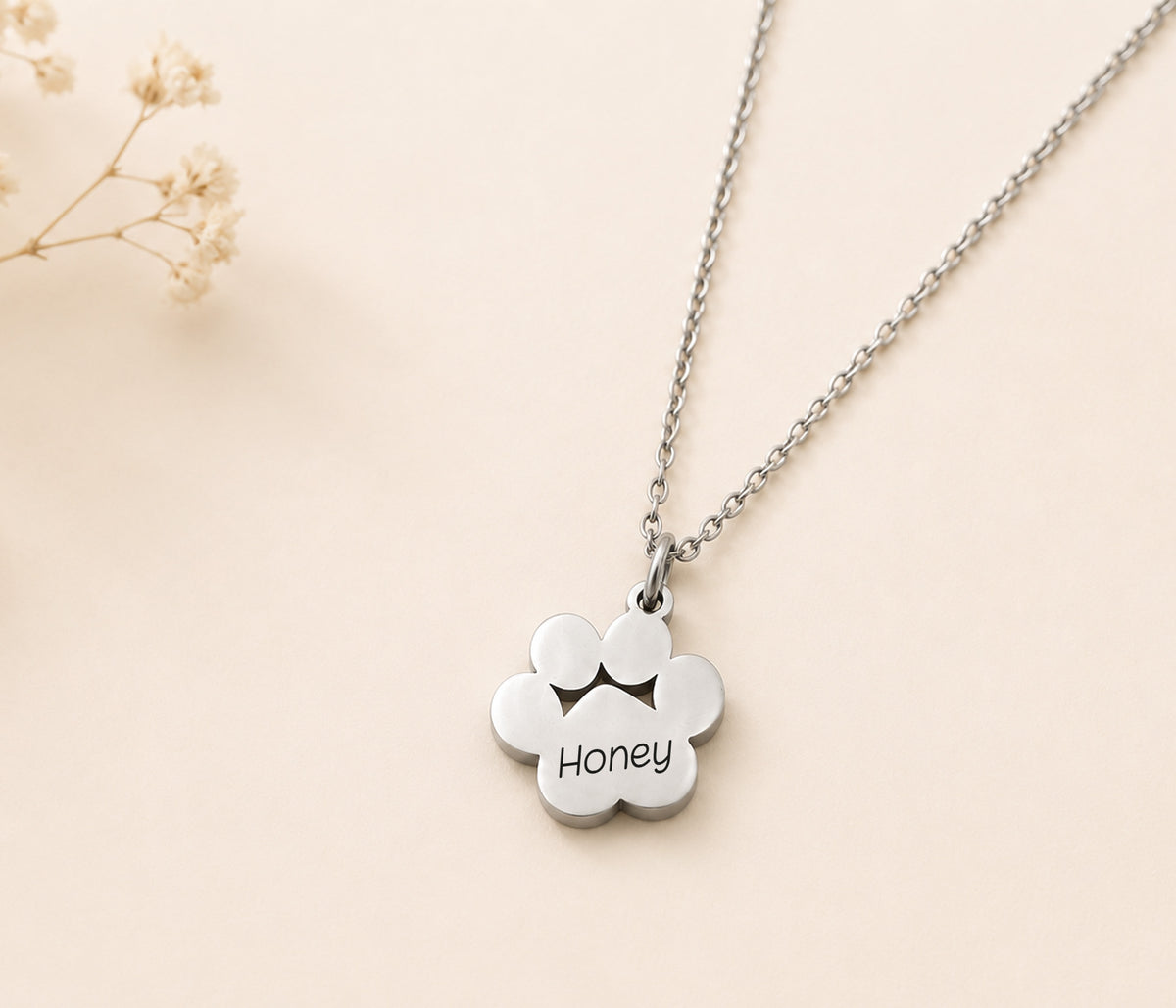 Paw Print Dog Mum Necklace