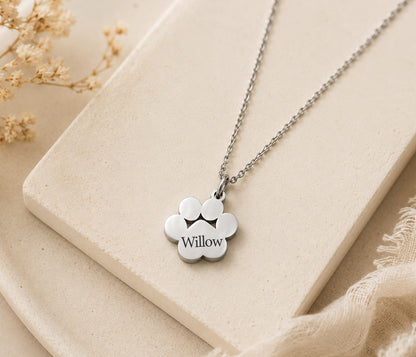 Paw Print Dog Mum Necklace