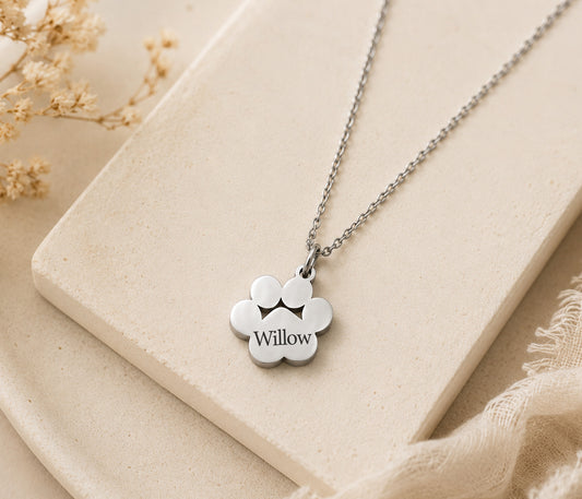 Paw Print Dog Mum Necklace