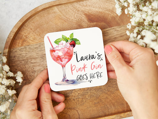 Pink Gin Goes Here