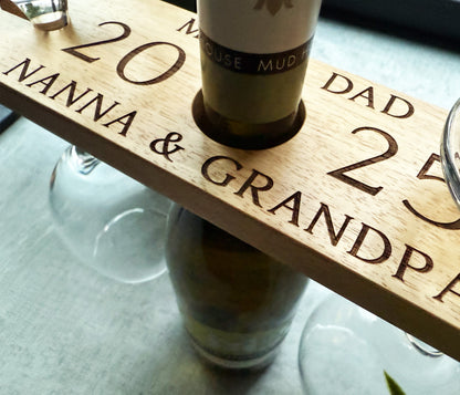 Promoted To Grandparents Wine Butler