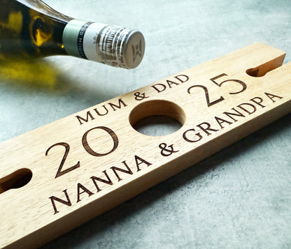 Promoted To Grandparents Wine Butler